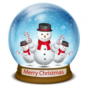 snowglobe Merry Christmas